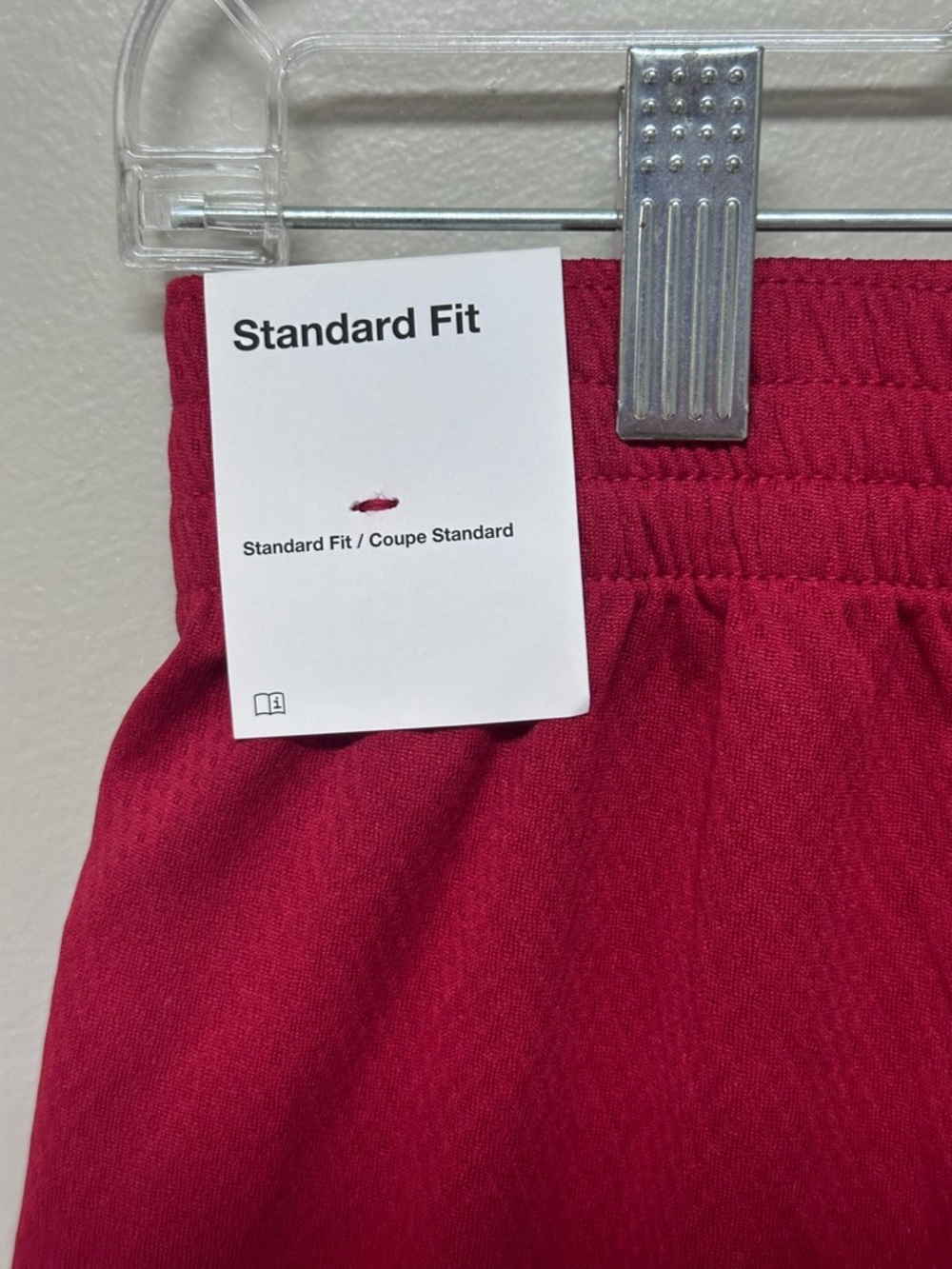 Nike Red Kids Dri-FIT Shorts with Black Trim - Picture 4 of 4